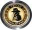 Texas Hold'em gold card protector, 33 g