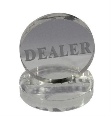 2-1/4-inch acrylic dealer button