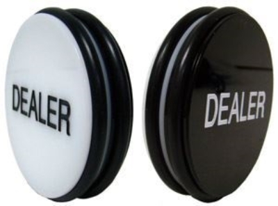 3-inch double-sided jumbo dealer button