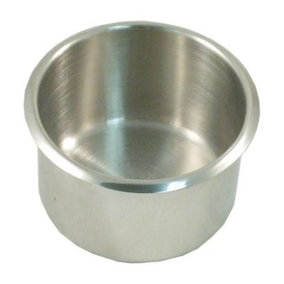 Stainless steel jumbo glass holder