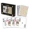Copag Bridge duopack box with jumbo card faces black and gold