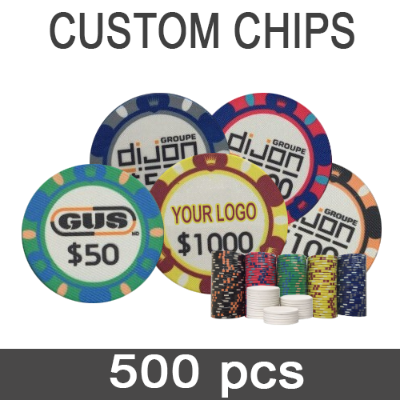 Custom ceramic poker chips 10g