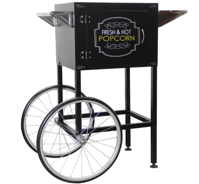 Black cart for 8oz Oscar series popcorn machine
