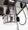 Black 8oz popcorn machine - kettle detail