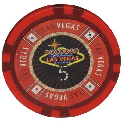 Las Vegas $5 poker chip 14gr