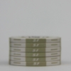 Ceramic HotGen $1 poker chips roll of 25