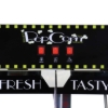 16oz popcorn machine illuminated sign detail