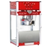 16oz red popcorn machine angle view
