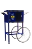 16oz popcorn machine cart blue