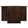 Image sur BRCB3 CAP | PORTABLE FOLDING BAR CABINET-CAPPUCCINO