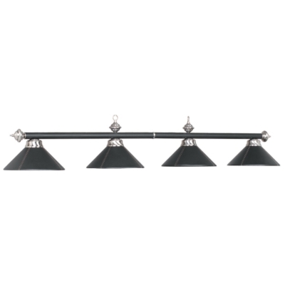 Image de B78-LTHR BLK | 4 LT-54" BILLIARD LIGHT-LEATHER/BLACK