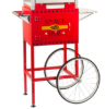 Red cart for 16oz popcorn maker - with Snack Time logo