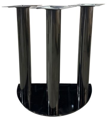 Image de 10320 Black Stainless Steel Poker Table Base – 29'' Height