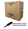 Cardboard packaging box for DENZO poker chair