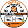 Double inspection - check plug type before ordering